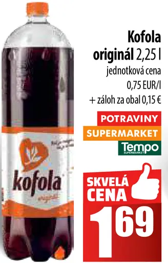 Kofola originál limonáda