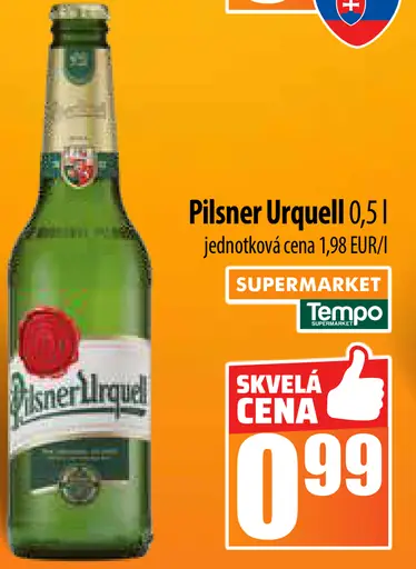 Pilsner Urquell plechovka