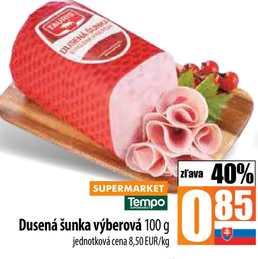 Dusená šunka výberová