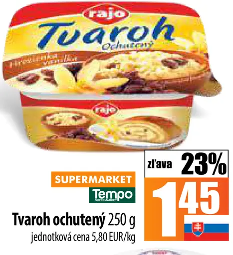 Rajo tvaroh ochutený