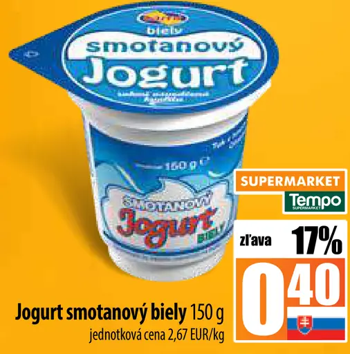 Milko Jogurt biely odtučnený
