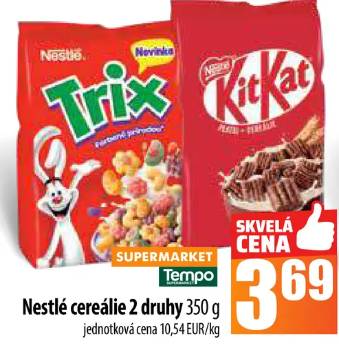 Nestlé cereáliá