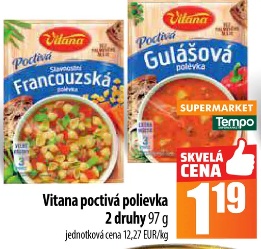 Vitana poctivá polievka