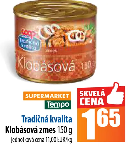 Tradičná kvalita Klobásová zmes