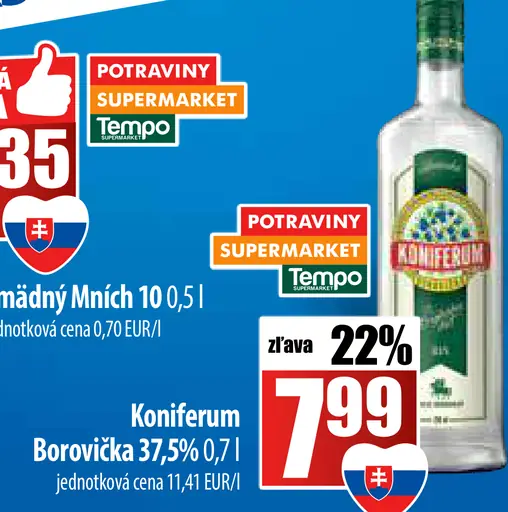 Koniferum borovička