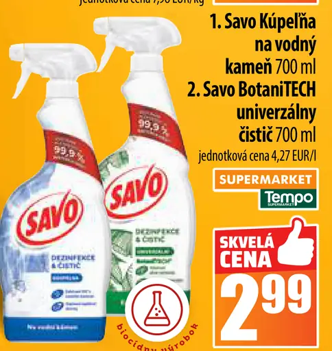 Savo Kúpeľa na vodný kameň
