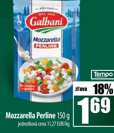 Galbani mozzarella Perline