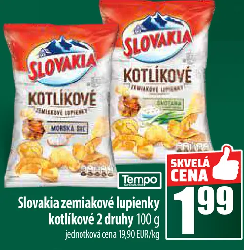 Slovakia zemiakové lupienky kotlíkové
