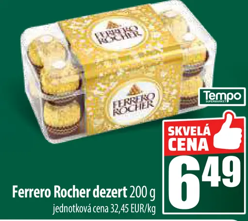 Ferrero Rocher dezert
