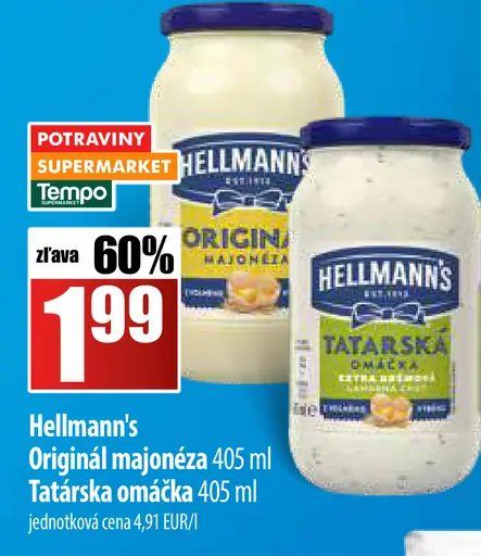 Hellmann's Originál majonéza