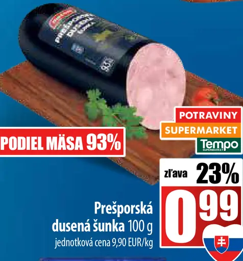 Prešporská dusená šunka