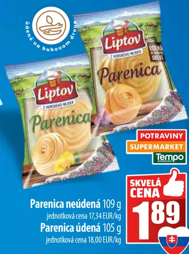 Liptov Parenica neúdená