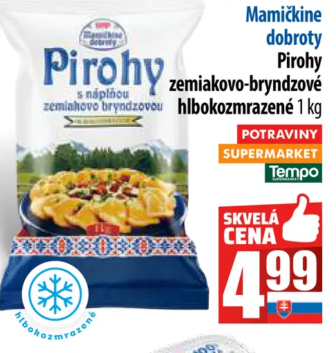 Mamkine dobroty Pirohy zemiakovo bryndzové