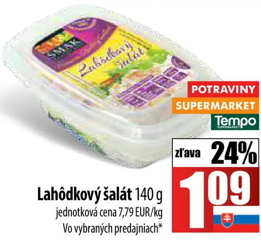 Lahôdkový šalát