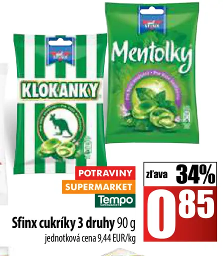 Sfinx cukríky