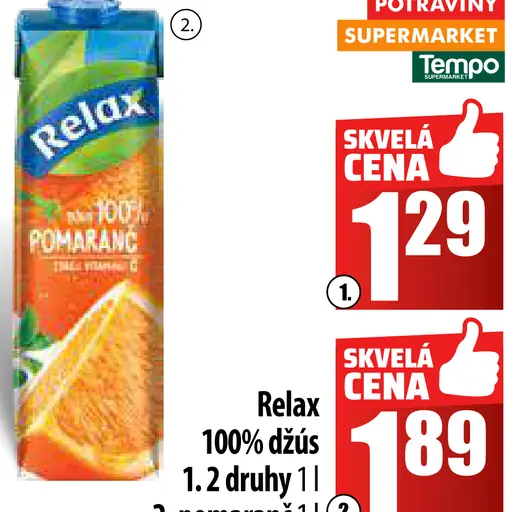 Relax 100% džús