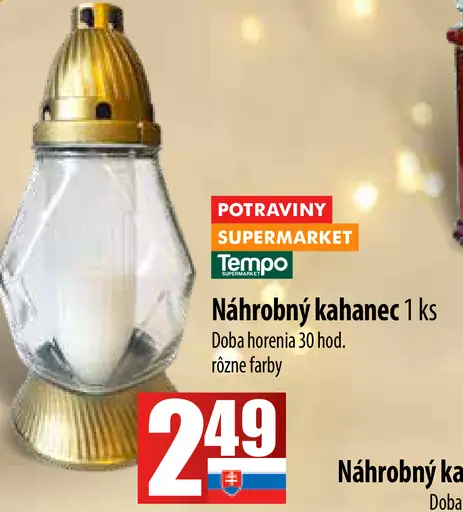 Náhrobný kahance