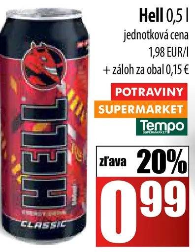 Hell plechovka