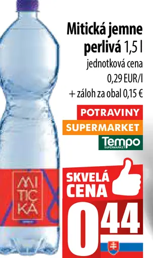 Mitická jemne perlivá