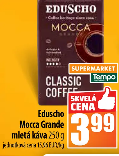 Eduscho Mocca Grande pražená mletá káva