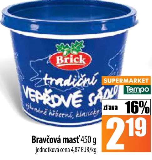 Brick Bravčová masť