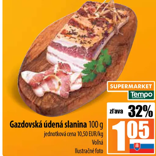Gazdovská údená slanina