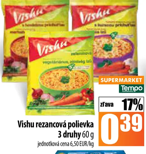 Vifon rezancová polievka