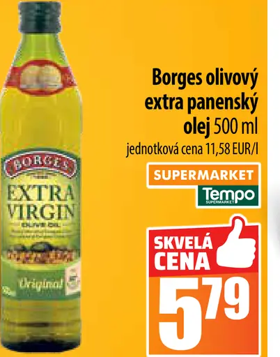 Borges Olivový Olej Extra Panenský
