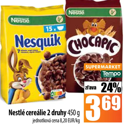 Nestlé cereálie