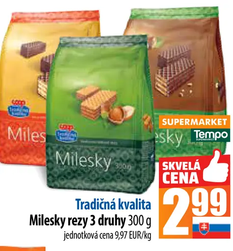 Tradícia kvalita Milesky rezy