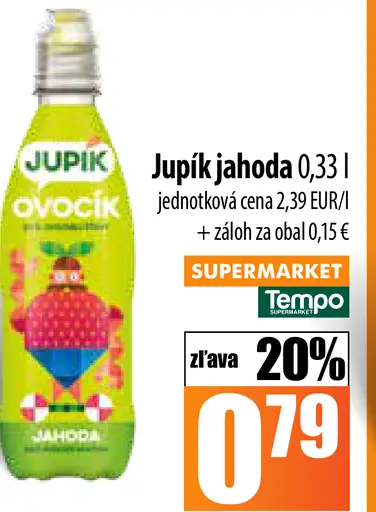 Jupik jahoda ovocie