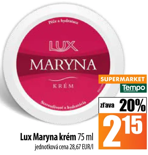 Lux Maryna krém