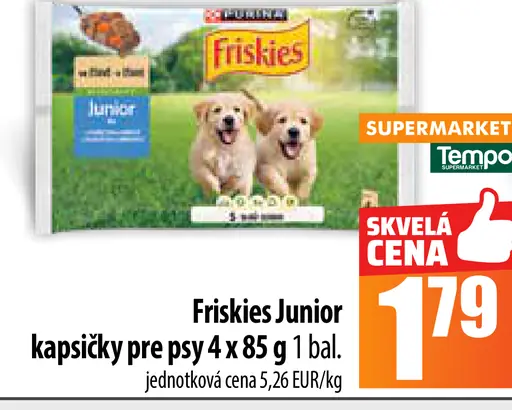 Friskies Junior kapsičky pre psy