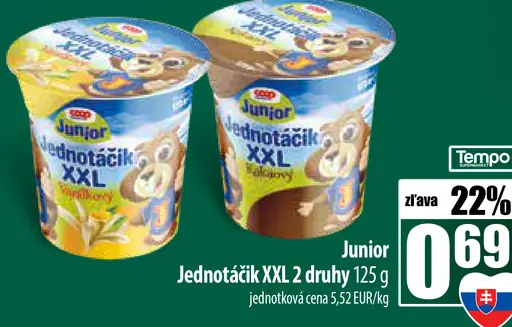 Coop Junior Jednotáčik XXL