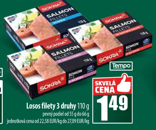 Sokra losos filety
