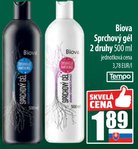 Biova sprchový gél