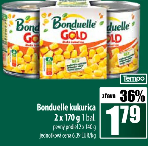 Bonduelle Kukuřica