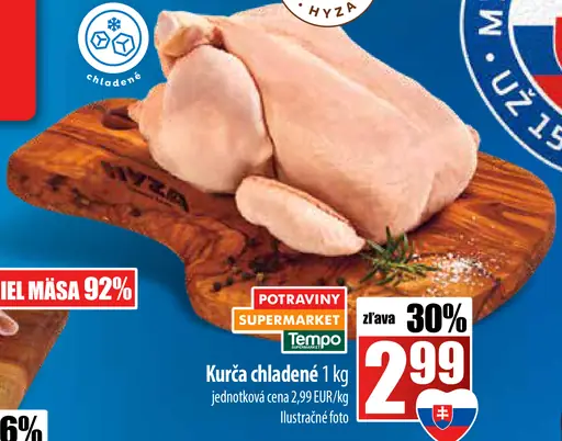 Kurča chladené