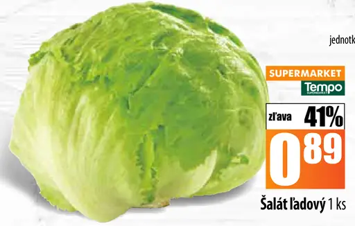 Supermarket Tempo Šalát Ľadový