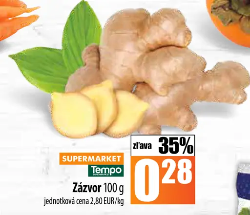 Supermarket Tempo Zázvor
