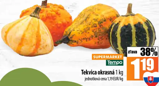 Supermarket Tempo Tekvica okrasná