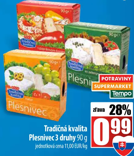 Tradičná kvalita Plesnivec syr
