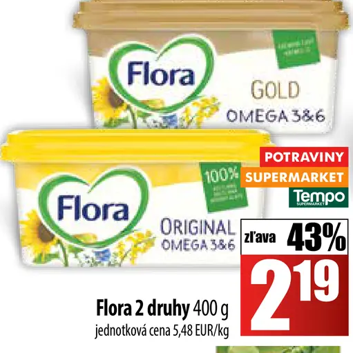 Flora 2 druhy