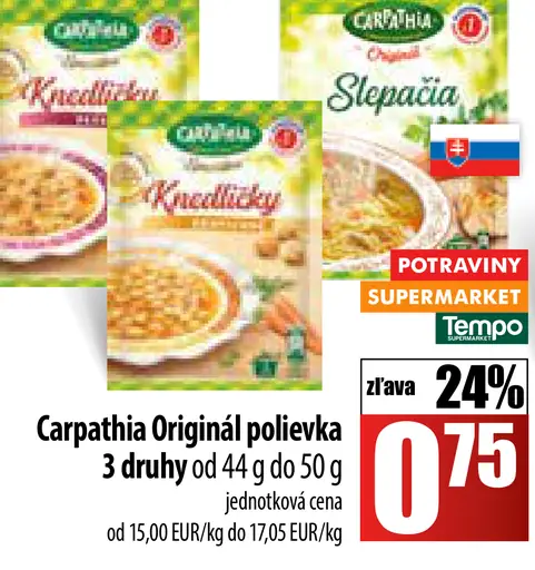Carpathia Originál polievka