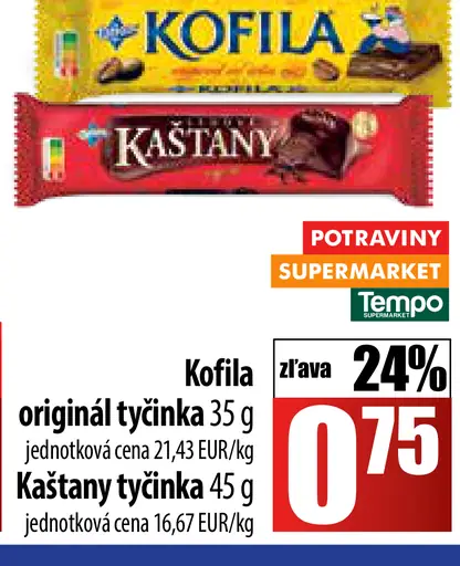 Kofila originál tyčinka