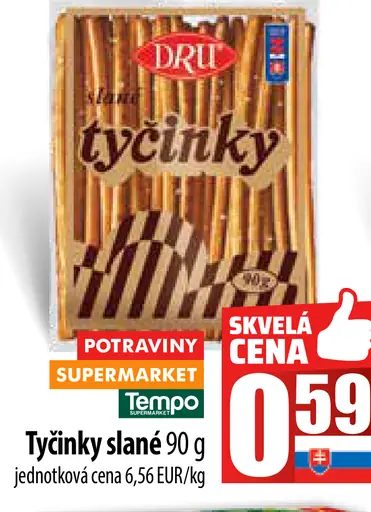 DRU tyčinky slané