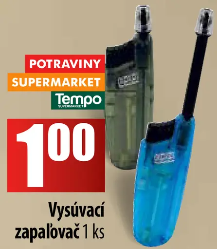 Veľký vysúvací zapaľovač