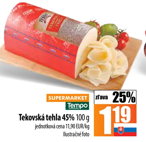 Tempo Tekovská tehla 45%