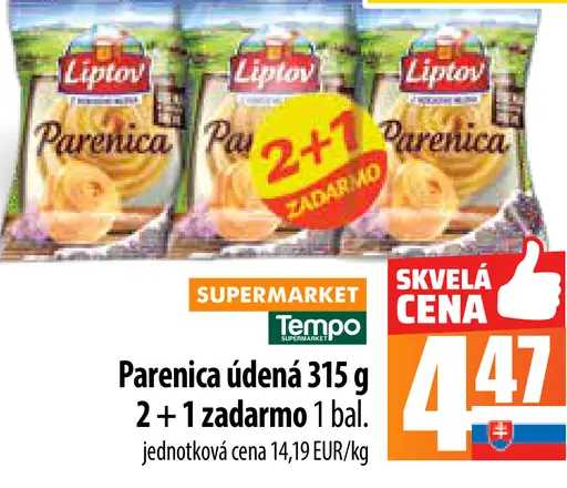 Liptov Parenica údená