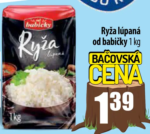 Ryža lúpaná od babičky